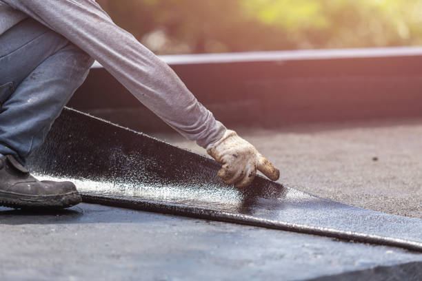 Professional Crawl Space Encapsulation technician working in Martinsburg, OH